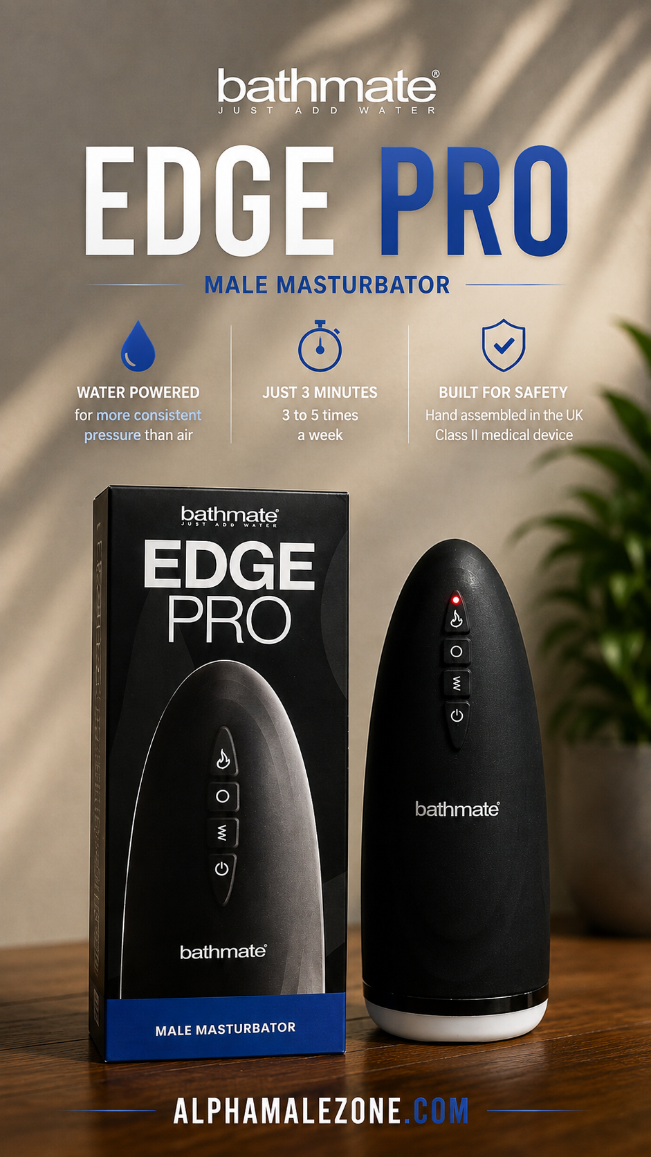 Bathmate Edge Pro box and device